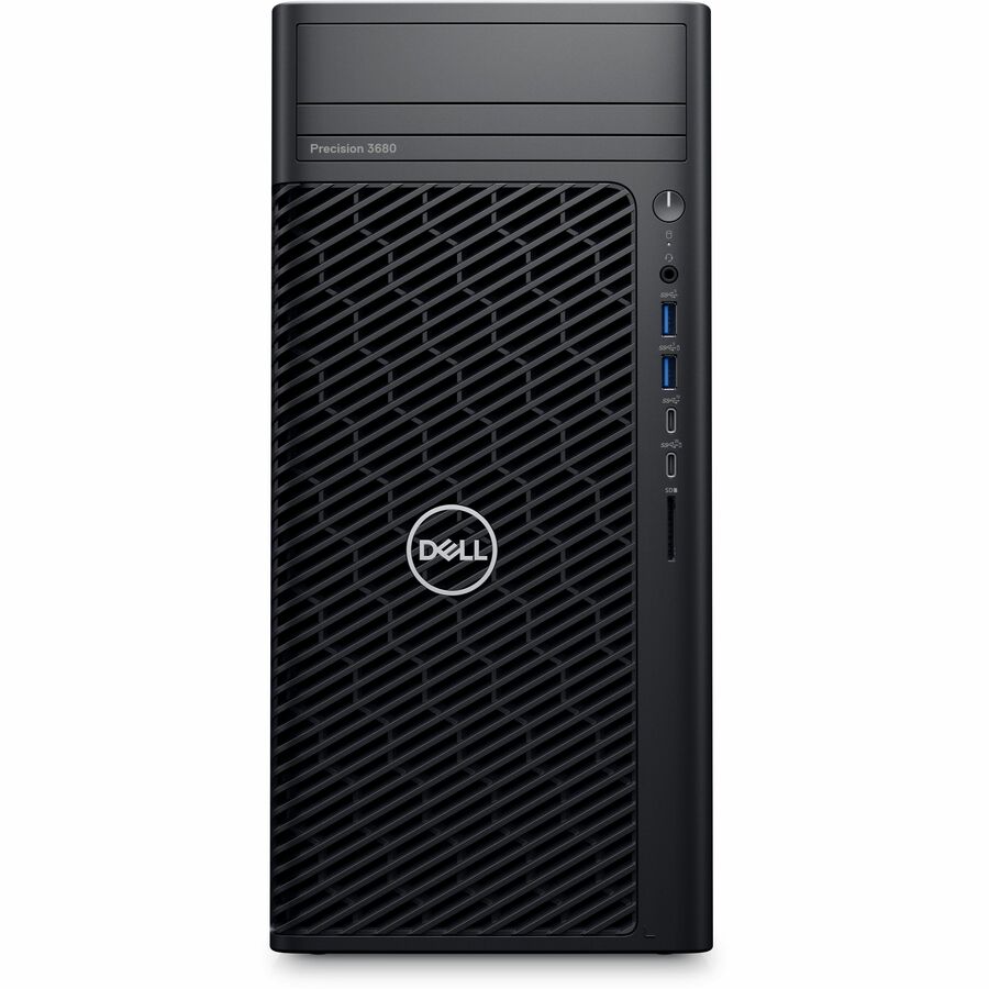 Station de travail Dell Precision 3000 3680 - Intel Core i7 14e génération i7-14700 - 32 Go - SSD 512 Go - Tour - Noir VVFHF