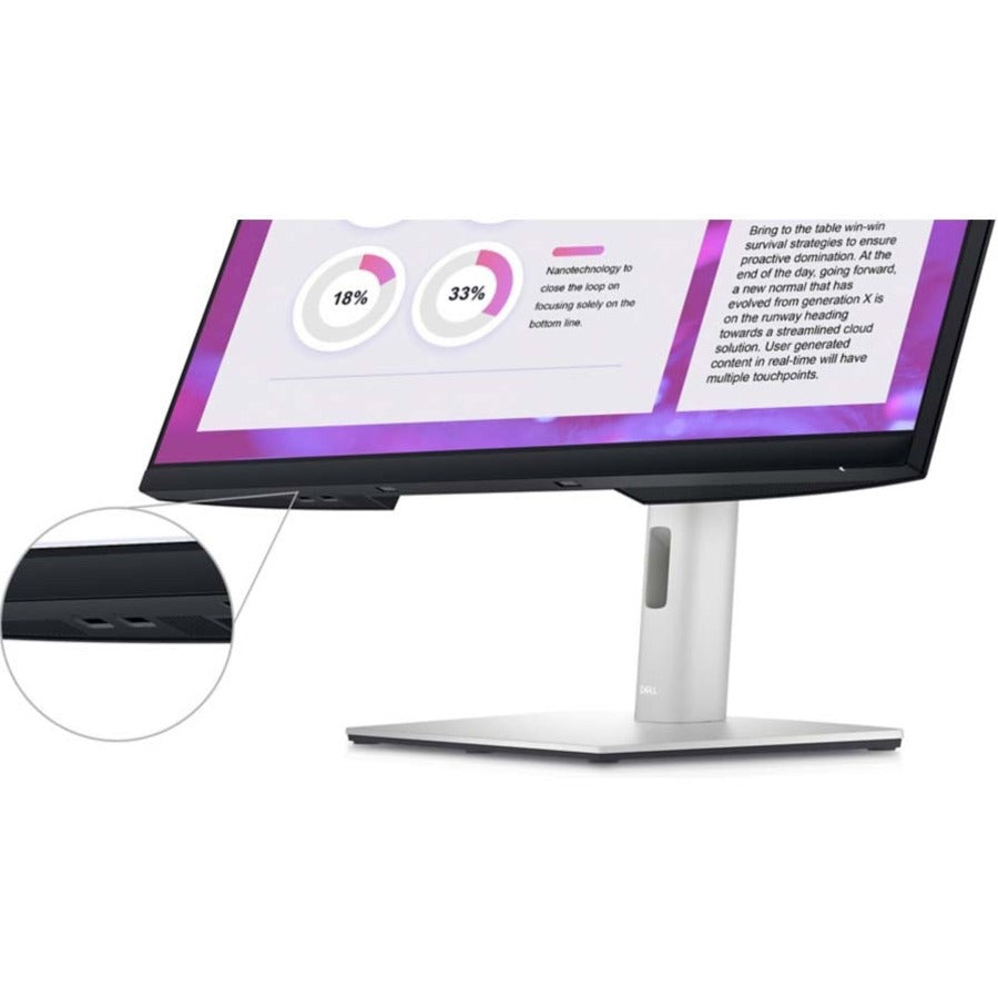 Moniteur LCD Dell P3223QE 32" 4K UHD - 16:9 - Noir, Argent DELL-P3223QE