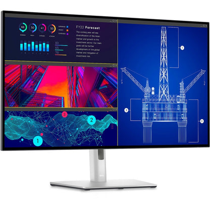 Moniteur LCD Dell UltraSharp U3223QE 32" 4K UHD - 16:9 - Noir, Argent DELL-U3223QE