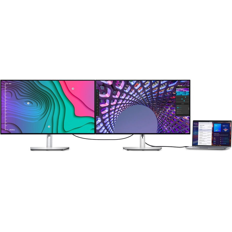 Moniteur LCD Dell UltraSharp U3223QE 32" 4K UHD - 16:9 - Noir, Argent DELL-U3223QE