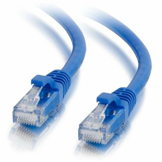 Câble de raccordement réseau Ethernet Cat6a anti-accroc non blindé (UTP) C2G de 0,9 m (3 pi) - Bleu 00691