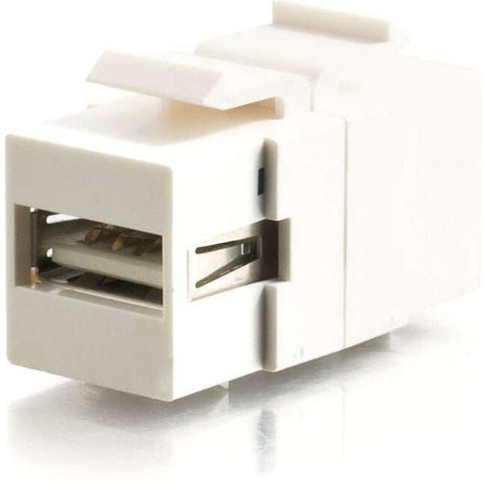 Module d'insertion de coupleur de montage sur panneau Keystone USB A vers USB B encliquetable C2G - F/F 28751