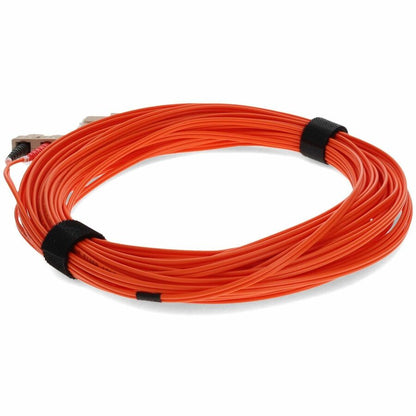 Câble de raccordement orange duplex SC/SC OM1 en fibre multimode (MMF) AddOn 15 m ADD-SC-SC-15M6MMF