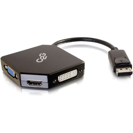 Convertisseur adaptateur DisplayPort vers HDMI, VGA ou DVI C2G 54340