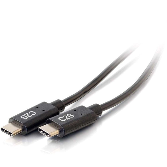 Câble USB C C2G de 1,8 m - USB 2.0 (3 A) - Câble M/M Type C 28826