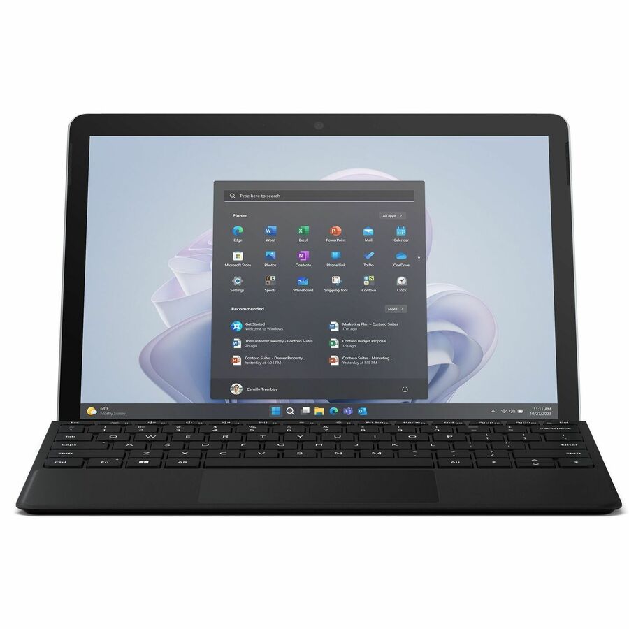 Tablette Microsoft Surface Go 4 - 10,5" Full HD - 8 Go - 64 Go de stockage - Platinum XGT-00001