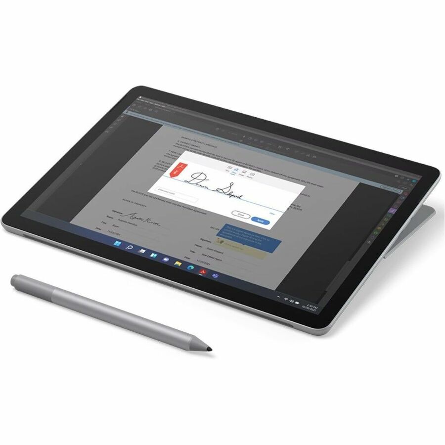 Tablette Microsoft Surface Go 4 - 10,5" Full HD - 8 Go - 64 Go de stockage - Platinum XGT-00001