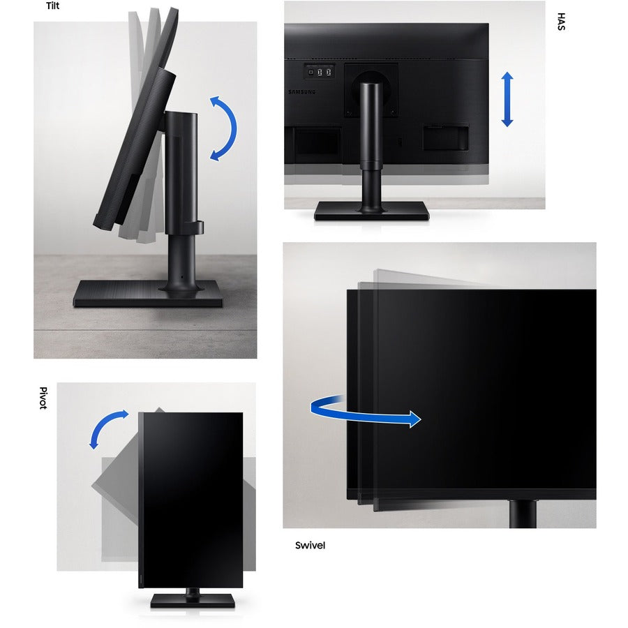Samsung F27T450FQN 27" Class Full HD LCD Monitor - 16:9 - Black LF27T450FQNXGO