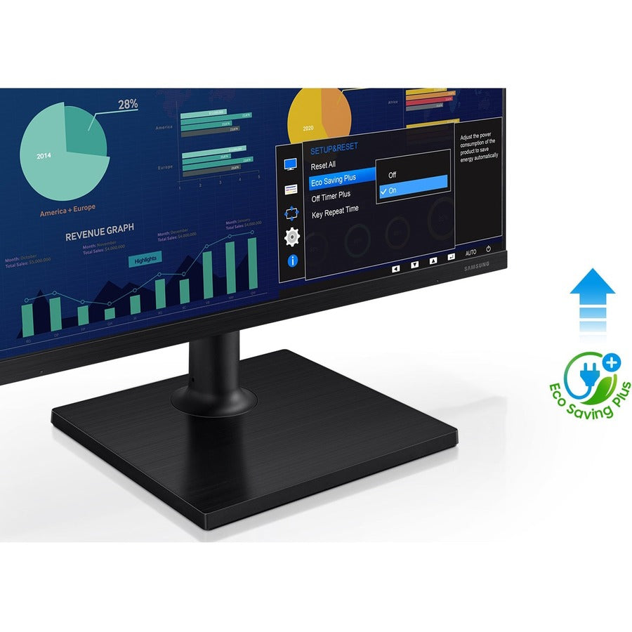 Samsung F27T450FQN 27" Class Full HD LCD Monitor - 16:9 - Black LF27T450FQNXGO