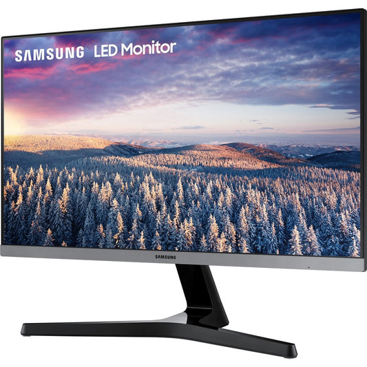 Moniteur LED Full HD Samsung S24R350FZN 24" - 16:9 - Gris bleu foncé LS24R350FZNXZA