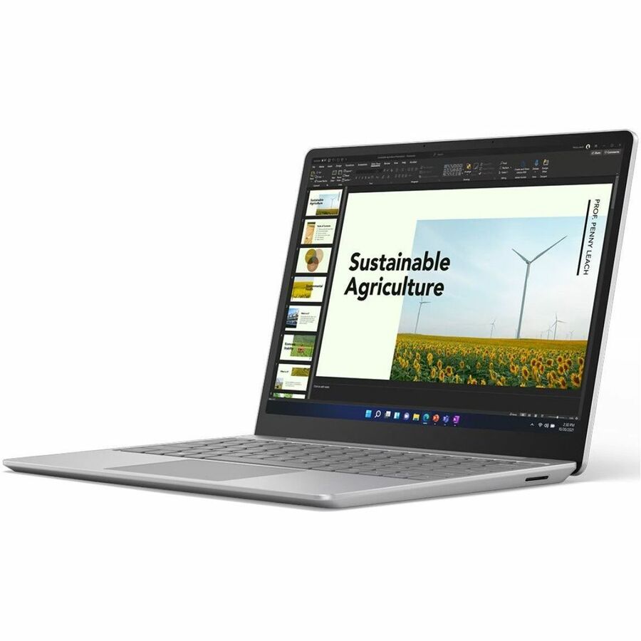 Ordinateur portable Microsoft Surface Laptop Go 3 12,4" à écran tactile - Intel Core i5 - 8 Go - SSD 128 Go - Platinum XJC-00002