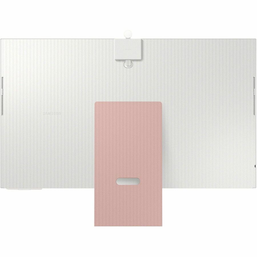 Moniteur LCD intelligent Samsung Smart S32BM80PUN 32" avec webcam 4K UHD - 16:9 - Rose coucher de soleil, blanc chaud LS32BM80PUNXGO