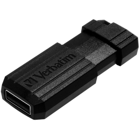 Clé USB 2.0 PinStripe 16 Go de Verbatim - Lot de 400 - Noir 58613