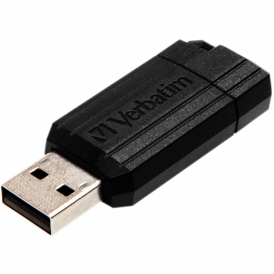 Clé USB 2.0 PinStripe 16 Go de Verbatim - Lot de 400 - Noir 58613