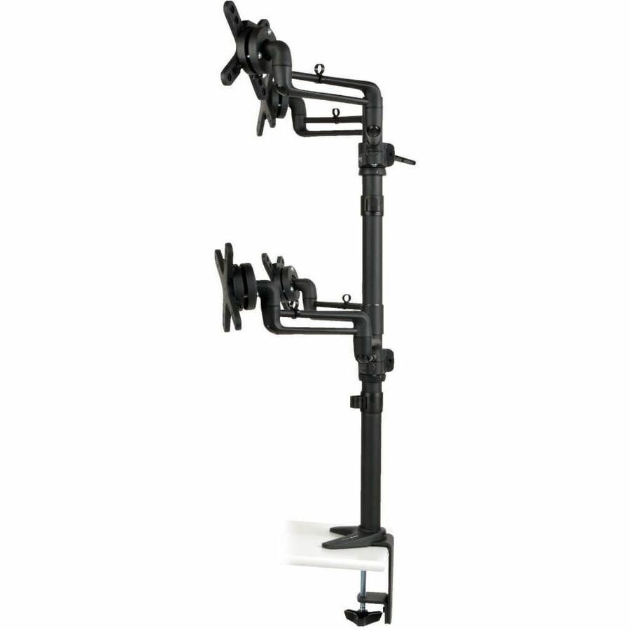 Support de bureau Tripp Lite by Eaton DDR1327SQFC pour écran plat - Revêtement en poudre noir DDR1327SQFC