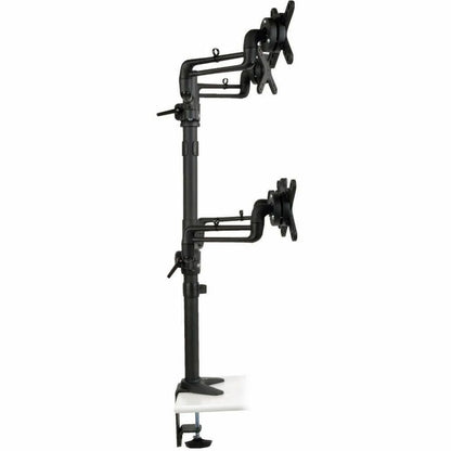 Support de bureau Tripp Lite by Eaton DDR1327SQFC pour écran plat - Revêtement en poudre noir DDR1327SQFC