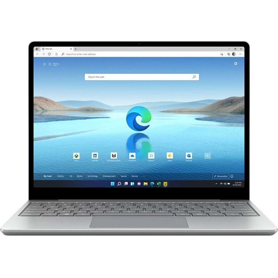 Ordinateur portable Microsoft Surface Laptop Go 2 12,4" à écran tactile - Intel Core i5 - 4 Go - SSD 128 Go - Platine KWT-00002