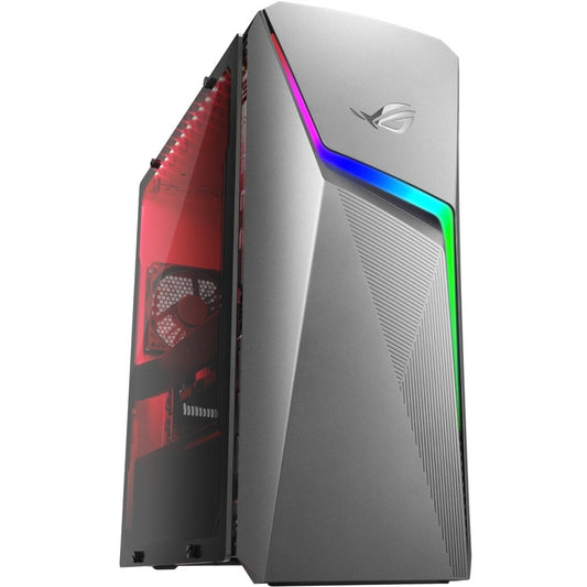 Ordinateur de bureau de jeu Asus Strix G10DK G10DK-DBR5660 - AMD Ryzen 5 5600X - 16 Go - Disque dur 1 To - SSD 512 Go - Gris G10DK-DBR5660
