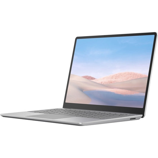 Ordinateur portable à écran tactile Microsoft Surface Laptop Go 12,4 pouces - Intel Core i5 10e génération i5-1035G1 - 8 Go - SSD 128 Go - Platinum 21L-00002