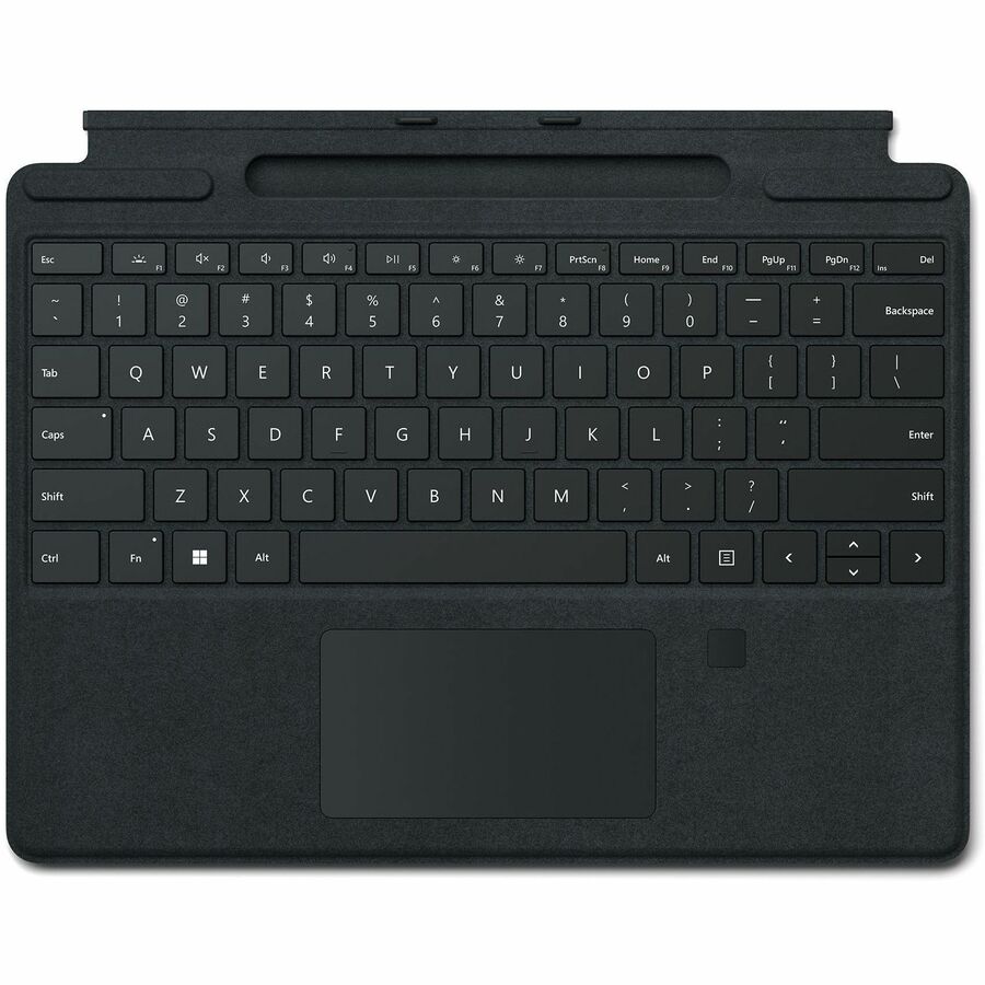 Étui avec clavier et housse Microsoft Signature pour tablette Surface Pro 8, Surface Pro 9, Surface Pro X, stylet - Noir 8XF-00002