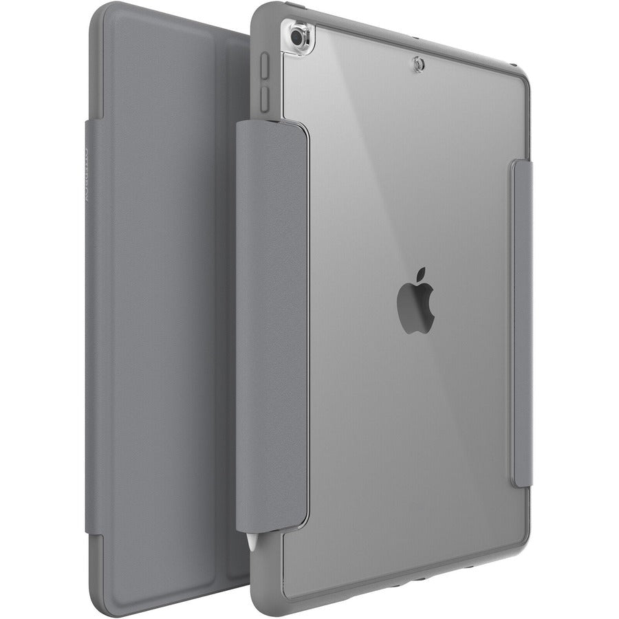 Étui de transport OtterBox Symmetry Series 360 (folio) pour tablette Apple iPad (9e génération), iPad (8e génération), iPad (7e génération) 10,2" - After Dark (gris/transparent) 77-62049