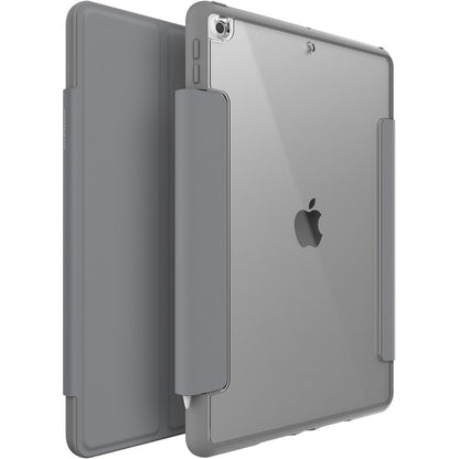 Étui de transport OtterBox Symmetry Series 360 (folio) pour tablette Apple iPad (9e génération), iPad (8e génération), iPad (7e génération) 10,2" - After Dark (gris/transparent) 77-62049