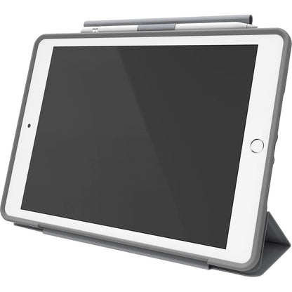Étui de transport OtterBox Symmetry Series 360 (folio) pour tablette Apple iPad (9e génération), iPad (8e génération), iPad (7e génération) 10,2" - After Dark (gris/transparent) 77-62049