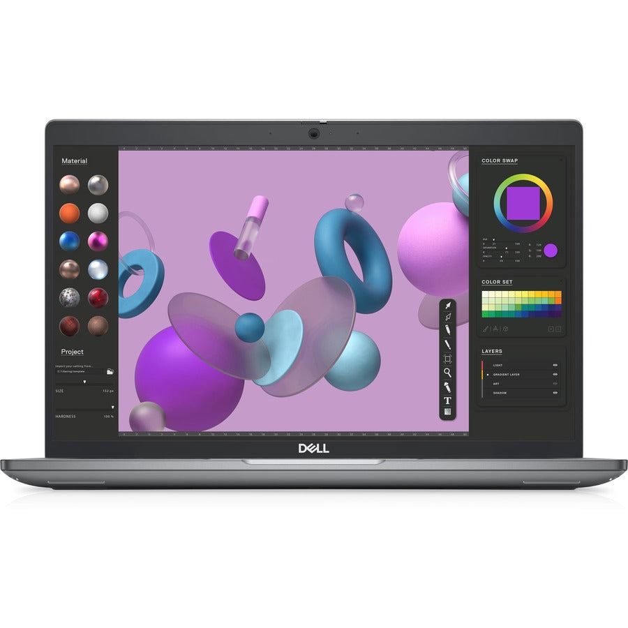 Station de travail mobile Dell Precision 3000 3480 14" - Full HD - Intel Core i7 13e génération i7-1370P - Technologie vPro - 32 Go - SSD 512 Go - Clavier anglais (États-Unis) - Titan Gray K76CJ