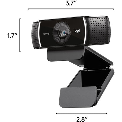 Webcam Logitech C922 - 2 mégapixels - 60 ips - USB 2.0 960-001087