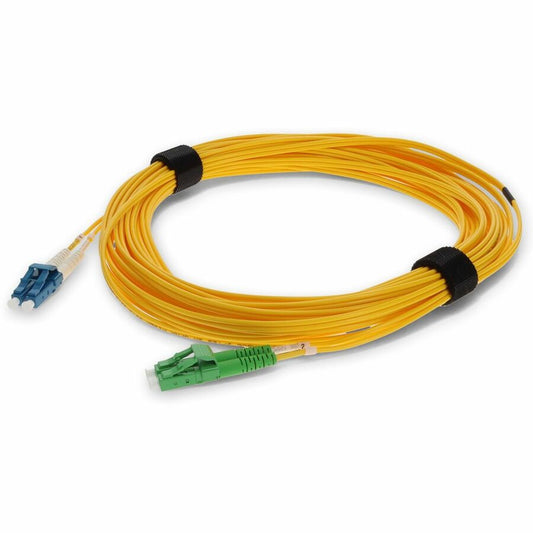 Câble de raccordement jaune ALC/LC OS1 en fibre monomode (SMF) duplex (APC-LC/PC-LC) AddOn 3 m ADD-ALC-LC-3M9SMF
