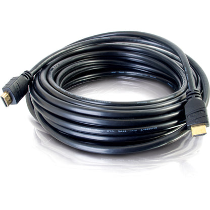 Câble HDMI actif haute vitesse C2G 75 pieds 4K 30 Hz - Encastrable, CL3 41368