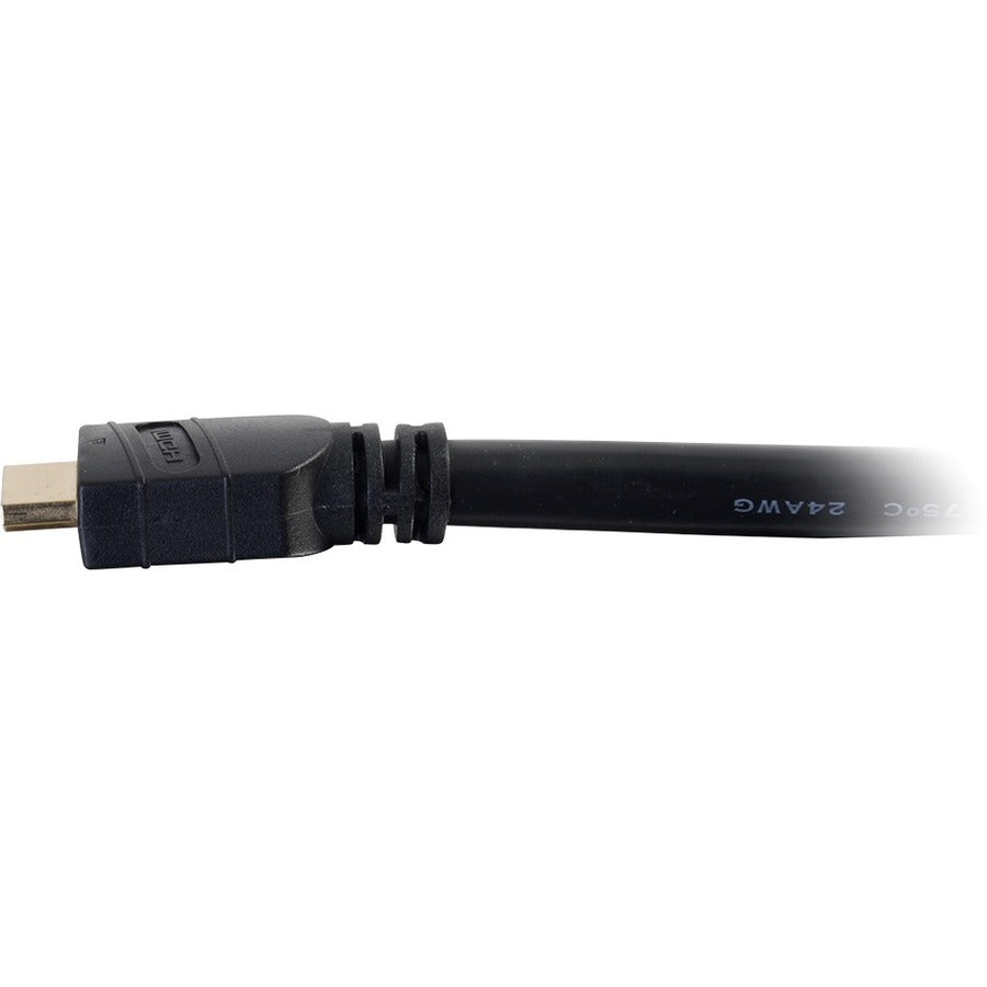 Câble HDMI actif haute vitesse C2G 75 pieds 4K 30 Hz - Encastrable, CL3 41368