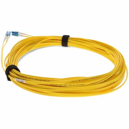 Câble de raccordement jaune LC/LC OS1 duplex en fibre monomode (SMF) AddOn 50 m ADD-LC-LC-50M9SMF