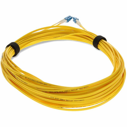 Câble de raccordement jaune LC/LC OS1 duplex en fibre monomode (SMF) AddOn 50 m ADD-LC-LC-50M9SMF