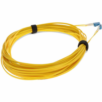Câble de raccordement jaune LC/LC OS1 duplex en fibre monomode (SMF) AddOn 50 m ADD-LC-LC-50M9SMF