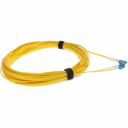 Câble de raccordement jaune LC/LC OS1 duplex en fibre monomode (SMF) AddOn 50 m ADD-LC-LC-50M9SMF