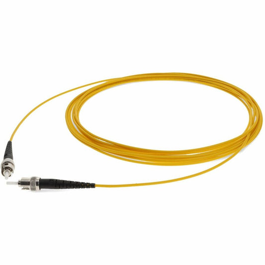 Câble de raccordement simplex ST/ST OS1 en fibre monomode (SMF) AddOn de 2 m, jaune ADD-ST-ST-2MS9SMF