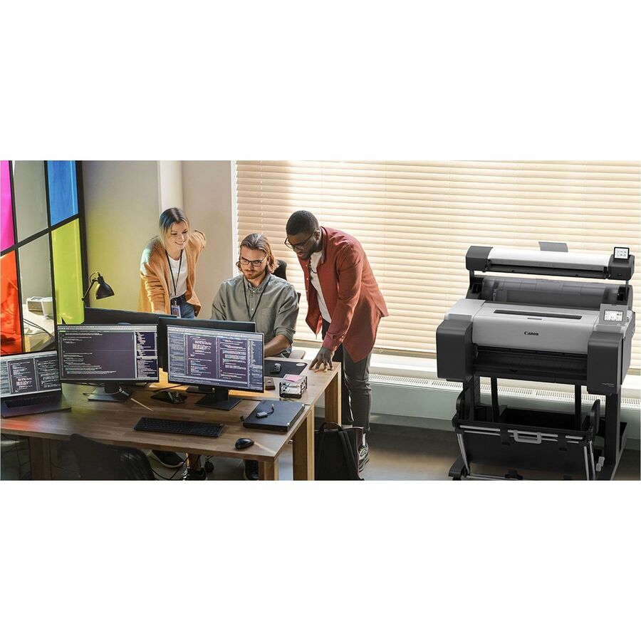 Canon imagePROGRAF TM-250 MFP Lm24 Inkjet Large Format Printer - Includes Scanner, Printer - Color 6240C012AA