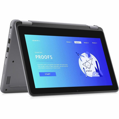 Ordinateur portable convertible 2 en 1 à écran tactile Dell Latitude 3000 3140 11,6" - HD - Intel N200 - 4 Go - SSD 128 Go - Clavier anglais (États-Unis) 51XKG