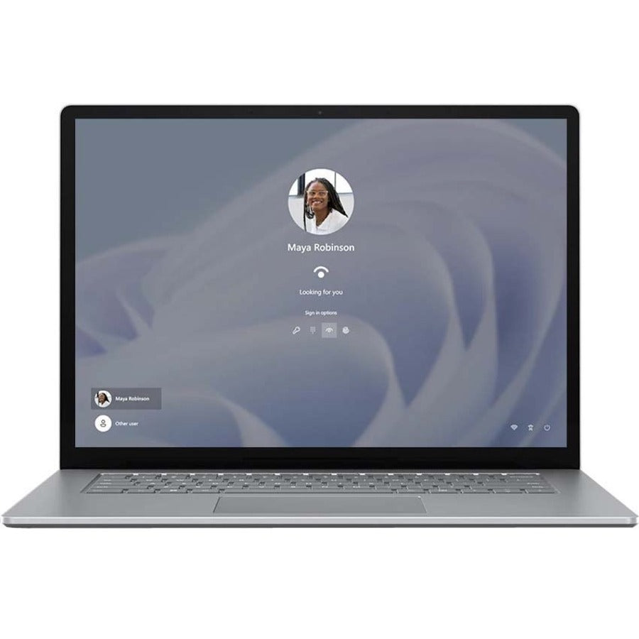 Ordinateur portable à écran tactile Microsoft Surface Laptop 5 15" - Intel Core i7 12e génération i7-1265U - Plateforme Intel Evo - 16 Go - SSD 256 Go - Platinum RIA-00001