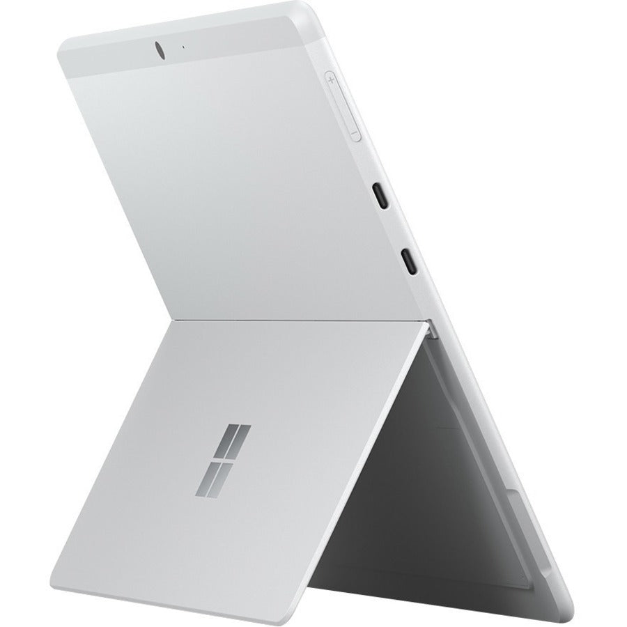 Tablette Microsoft Surface Pro X - 13" - Microsoft SQ2 - 16 Go - SSD 256 Go - Windows 10 Pro - 4G - Platine 1WX-00001