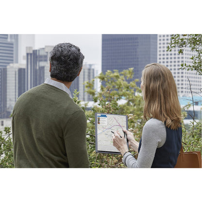 Tablette Microsoft Surface Pro X - 13" - Microsoft SQ2 - 16 Go - SSD 256 Go - Windows 10 Pro - 4G - Platine 1WX-00001
