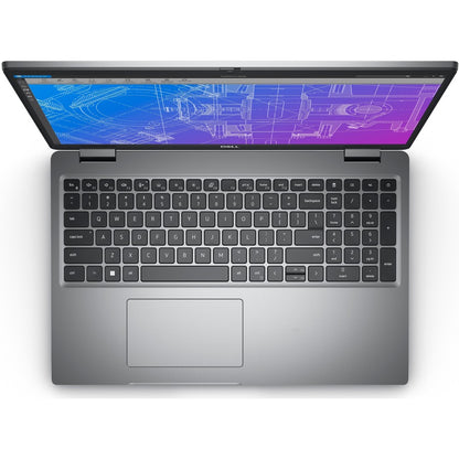Station de travail mobile Dell Precision 3000 3570 15,6" - Full HD - Intel Core i5 12e génération i5-1235U - Technologie vPro - 16 Go - SSD 256 Go - Clavier anglais (États-Unis) - Gris Titan DRWX3