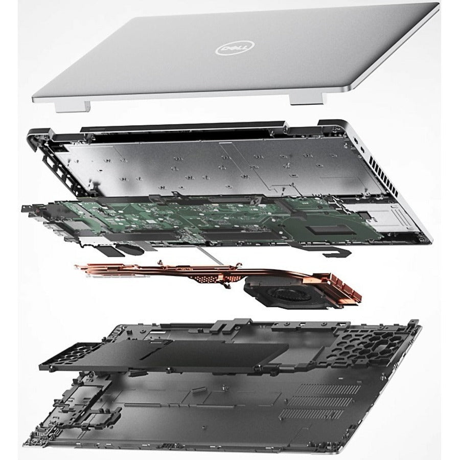 Station de travail mobile Dell Precision 3000 3570 15,6" - Full HD - Intel Core i5 12e génération i5-1235U - Technologie vPro - 16 Go - SSD 256 Go - Clavier anglais (États-Unis) - Gris Titan DRWX3