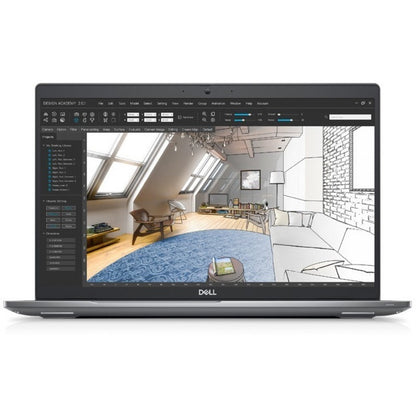 Station de travail mobile Dell Precision 3000 3570 15,6" - Full HD - Intel Core i5 12e génération i5-1235U - Technologie vPro - 16 Go - SSD 256 Go - Clavier anglais (États-Unis) - Gris Titan DRWX3