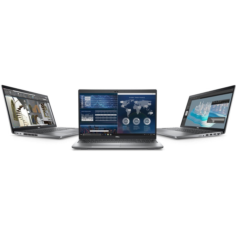 Station de travail mobile Dell Precision 3000 3570 15,6" - Full HD - Intel Core i5 12e génération i5-1235U - Technologie vPro - 16 Go - SSD 256 Go - Clavier anglais (États-Unis) - Gris Titan DRWX3