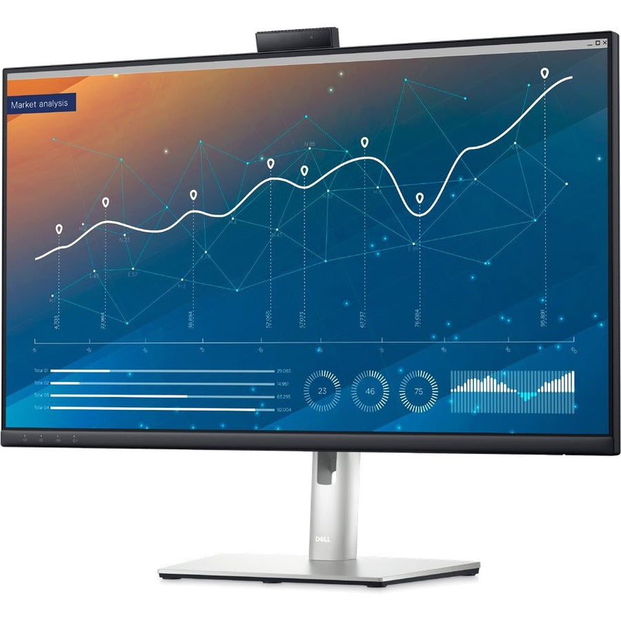 Moniteur LCD Full HD Dell C2723H 27" - 16:9 - Noir, Argent DELL-C2723H