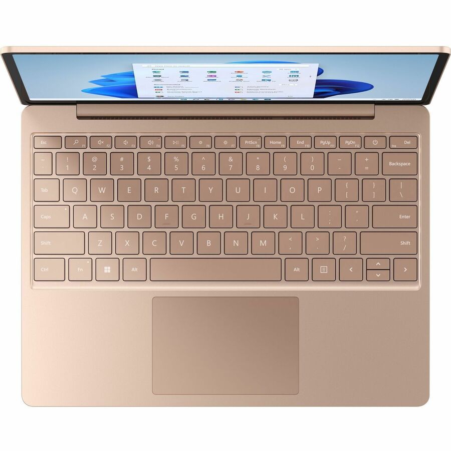 Ordinateur portable Microsoft Surface Laptop Go 2 12,4" à écran tactile - Intel Core i5 - 8 Go - SSD 256 Go - Sandstone 8QF-00049