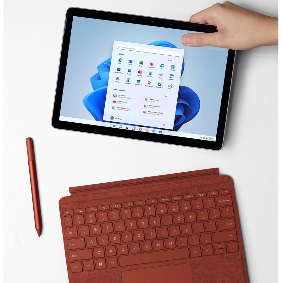 Tablette Microsoft Surface Go 3 - 10,5" - Intel - 4 Go - 64 Go de stockage - Windows 11 Pro - 4G - Platinum I4B-00001