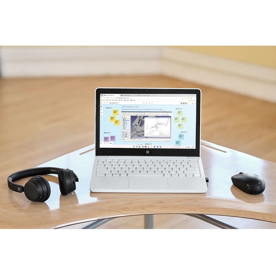 Ordinateur portable Microsoft Surface Laptop SE 11,6" - HD - Intel - 8 Go - Mémoire flash 128 Go - Glacier KF8-00002